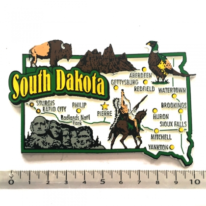 Magnet USA "Dakota du Sud" JUMBO! Magnet USA "Dakota du Sud" JUMBO!