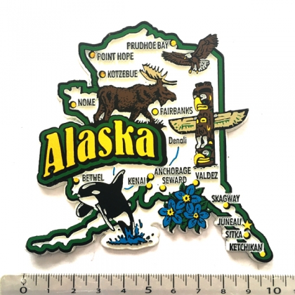 Magnet USA "Alaska" JUMBO! Magnet USA "Alaska" JUMBO!