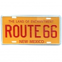 Plaque Métallique Route 66 "Nouveau Mexique"