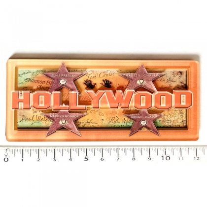 Magnet Hollywood "Walk Of Fame" en plexi 3D