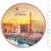 Magnet Las Vegas "Disk Paris" métallisé