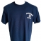 T-Shirt Route 66 "America's Highway" bleu nuit