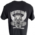 T-Shirt Route 66 "Live The Legend" noir