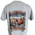 T-Shirt Route 66 "Main Street Of America" gris