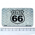 Magnet Route 66 Aluminium "Plaque métal"