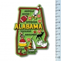 Magnet USA "Alabama" GREEN