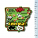 Magnet USA "Arkansas" GREEN