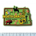 Magnet USA "Dakota du Nord" GREEN