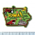 Magnet USA "Iowa" GREEN