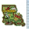 Magnet USA "Louisiane" GREEN