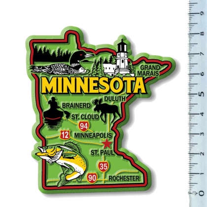 Magnet USA "Minnesota" GREEN Magnet USA "Minnesota" GREEN