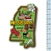 Magnet USA "Mississippi" GREEN