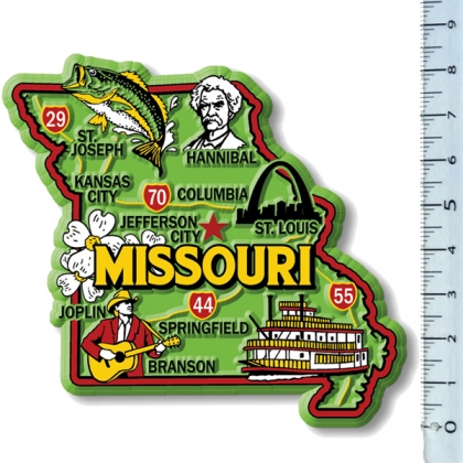 Magnet USA "Missouri" GREEN Magnet USA "Missouri" GREEN