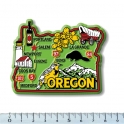 Magnet USA "Oregon" GREEN
