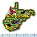 Magnet USA "Virginie de l'Ouest" GREEN