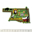 Magnet USA "Oklahoma" GREEN
