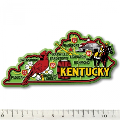 Magnet USA "Kentucky" GREEN Magnet USA "Kentucky" GREEN