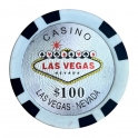 Jeton de casino Las Vegas $100 noir