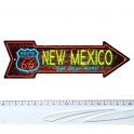Magnet Route 66 Aluminium "Nouveau Mexique Néon" Arrow