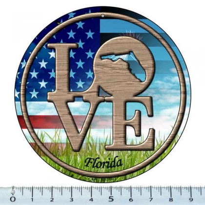 Magnet Floride Aluminium "Love" Magnet Floride Aluminium "Love"