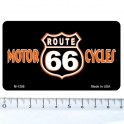 Magnet Route 66 Aluminium "Motorcycles"