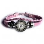 Bracelet Route 66 "8 States 1" rose