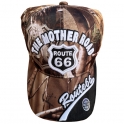 Casquette Route 66 "The Mother Road" militaire