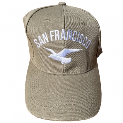 Casquette San Francisco "Bird" Beige