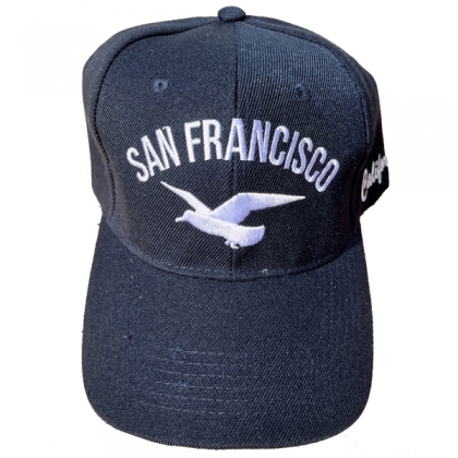 Casquette San Francisco "Bird" Bleu Nuit
