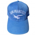 Casquette San Francisco "Bird" Bleu Clair