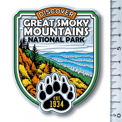 Magnet "National Park" Great Smoky Mountains 2 Magnet "National Park" Great Smoky Mountains 2