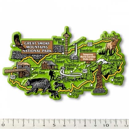 Magnet "National Park" Great Smoky Mountains 4
