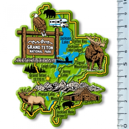 Magnet "National Park" Grand Teton 3