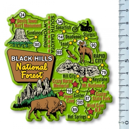 Magnet "National Park" Black Hills Magnet "National Park" Black Hills