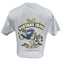 T-Shirt Route 66 "Vintage Iron" Gris
