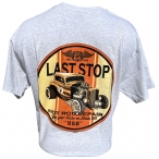 T-Shirt Route 66 "Last Stop" Gris