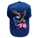 Casquette USA "Flag & Eagle" bleu nuit