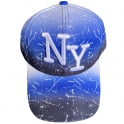 Casquette New York "Graph" bleu