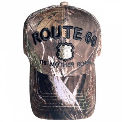 Casquette Route 66 "Logo Métal" camouflage Casquette Route 66 "Logo Métal" camouflage