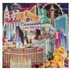 Magnet Las Vegas "Casinos" carré