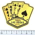 Magnet Las Vegas "Royal Flush" Gold