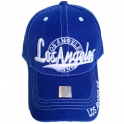 Casquette Los Angeles bleue et blanche