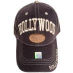 Casquette Los Angeles "Hollywood California" marron et beige