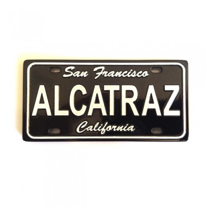 Magnet San Francisco "Alcatraz" métal couleur noire
