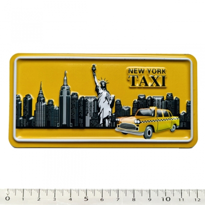 Magnet New York En Relief "Taxi" Magnet New York En Relief "Taxi"