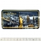 Magnet New York En Relief "Gold Skyline"