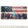 Magnet New York Plaque Immatriculation "USA Flag"