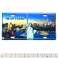 Magnet New York Plaque Immatriculation "Night Skyline"