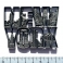 Magnet New York "Letters Monuments" Métal Argent
