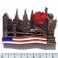 Magnet New York "USA Flag" Métal Cuivre